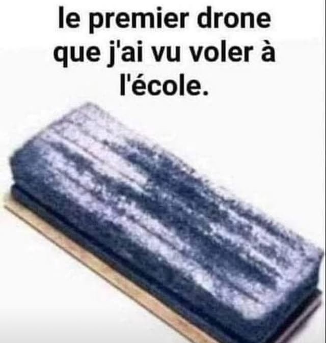 Le drone à l'école il avait l'air de sortir d'un film Marvel - meme