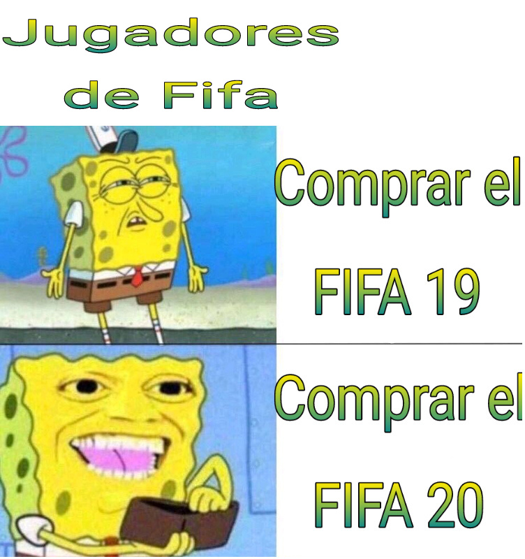 Los jugadores de FIFA siempre - meme