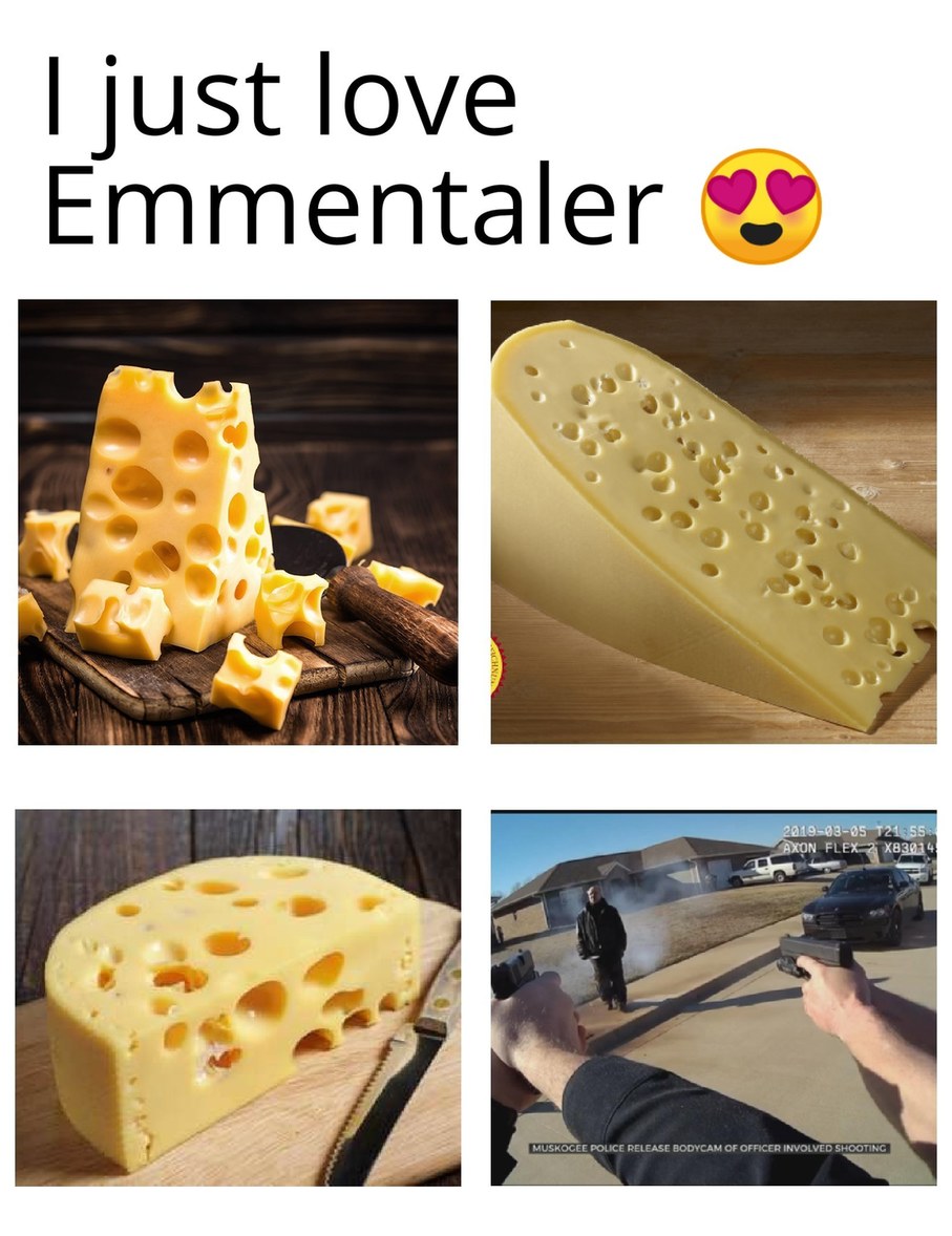Swiss cheese  - meme