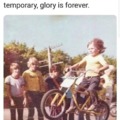 Glory is forever