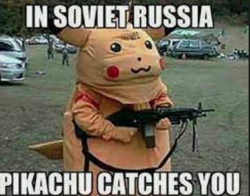 Communist Pikachu - meme