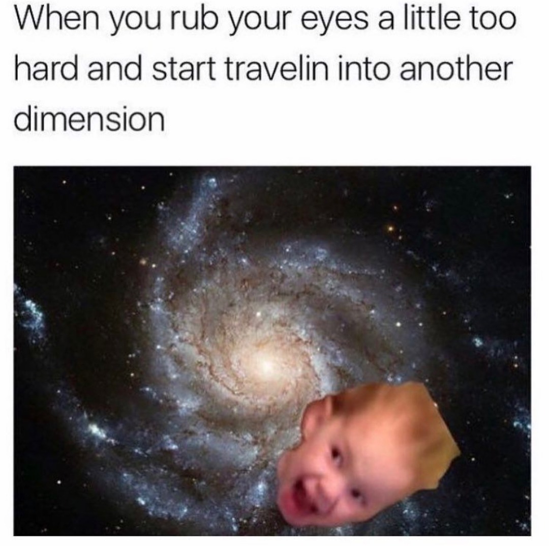 Another dimension - meme