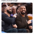 Drake laughing meme