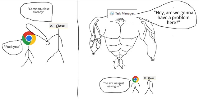 Task manager meme