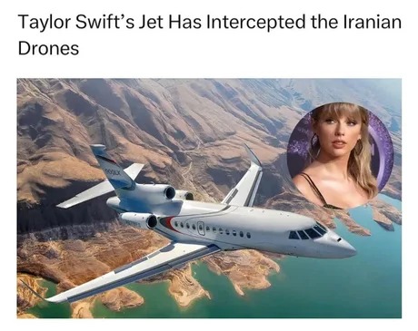 Taylor Swift will join the army with all her planes - meme
