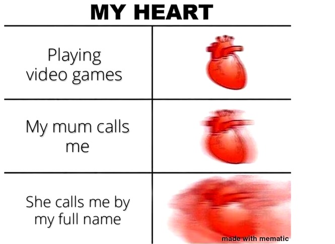 HEART BEAT!!! - meme