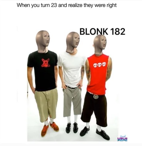 Blonk 182 - meme