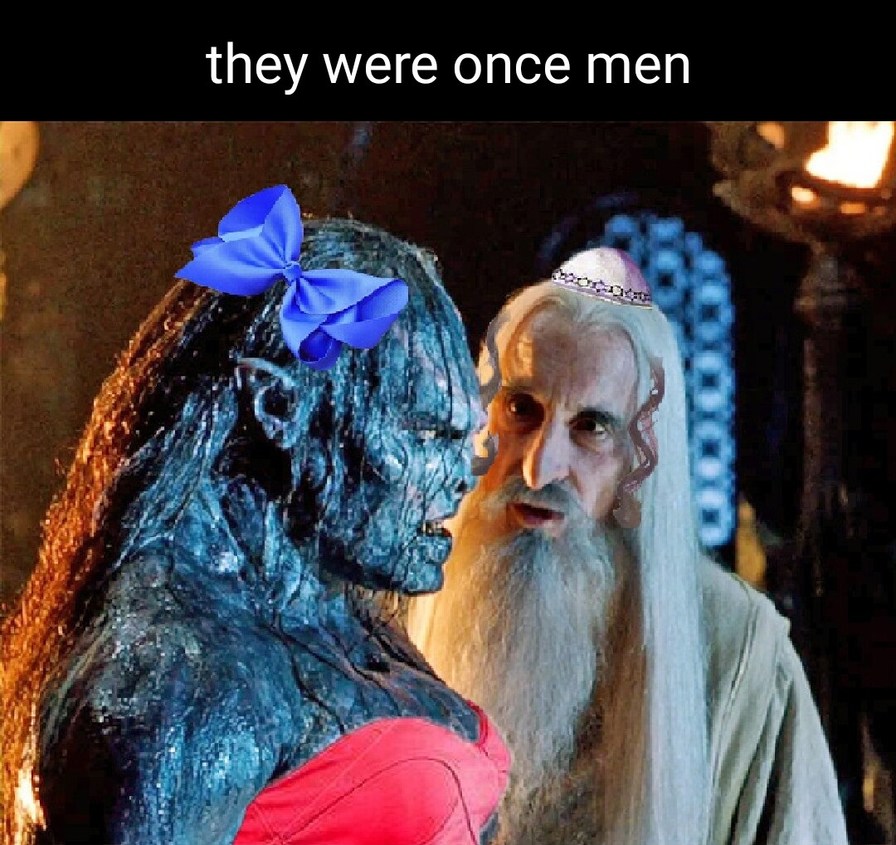 They were once men - meme