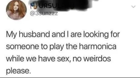 who can you ask for no weirdos? - meme