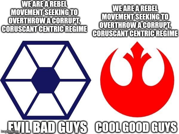 Rebels: Overthrowing regimes since forever - meme