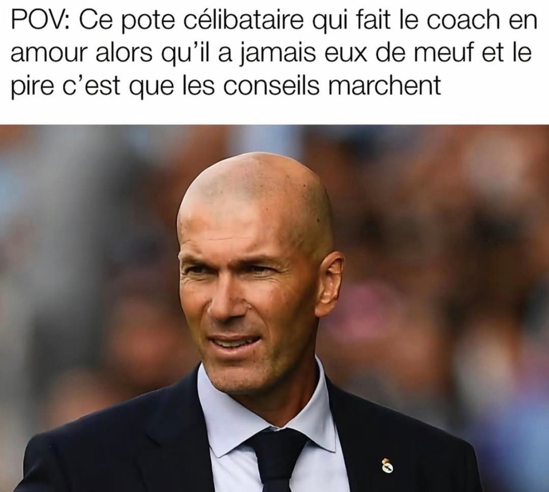 Le célib en coach love alors qu'il a jamais tenu une main - meme