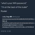 Gotta make sure its a secure password