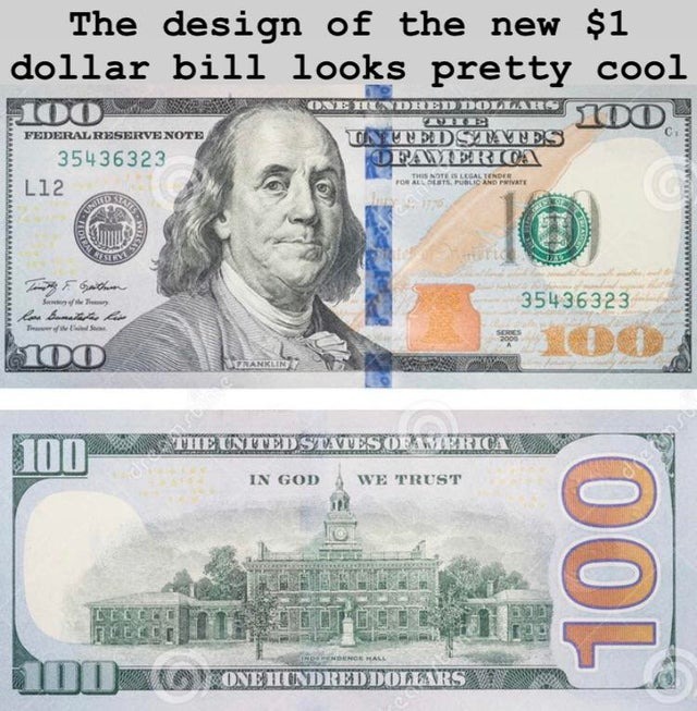 1 dollar bill - meme