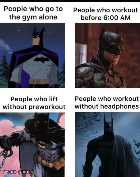 Only gymbros will get this - meme