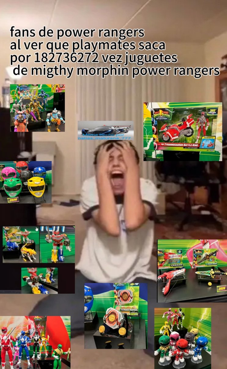 Power rangers: ⚰️ - meme