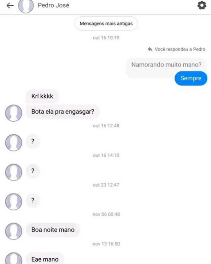 namorando muito mano? - meme