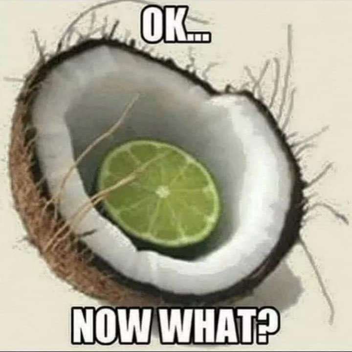 Coconuts and lime - meme