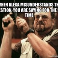 I had just about enough with Alexa