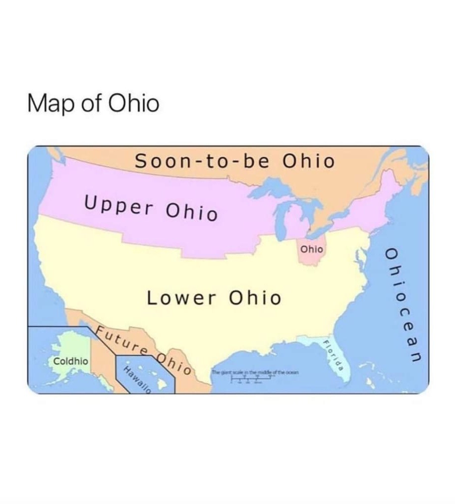 I love vacationing in Future Ohio - meme