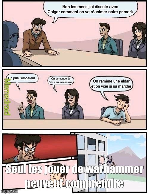 Seul les jouer de warhammer peuvent comprendre - meme