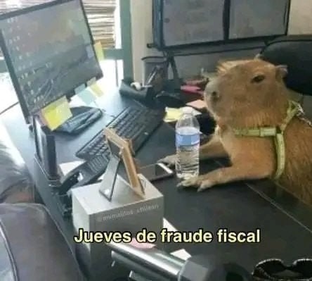Jueves de fraude fiscal - meme