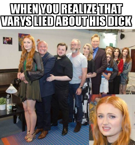 ( ͡° ͜ʖ ͡° )

Varys's dick - meme