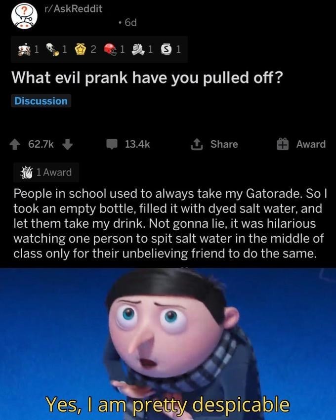 Some Gru memes because I saw Despicable Me again today (warning: HEAVY  SPOILERS FOR THE ENTIRE COSMERE) : r/cremposting