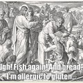 Jesus tries to feed 5,000 Americans