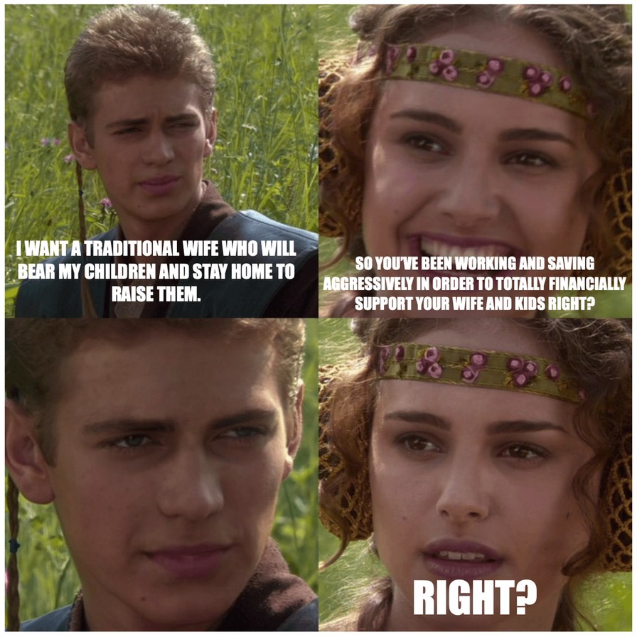 Tradlife - meme