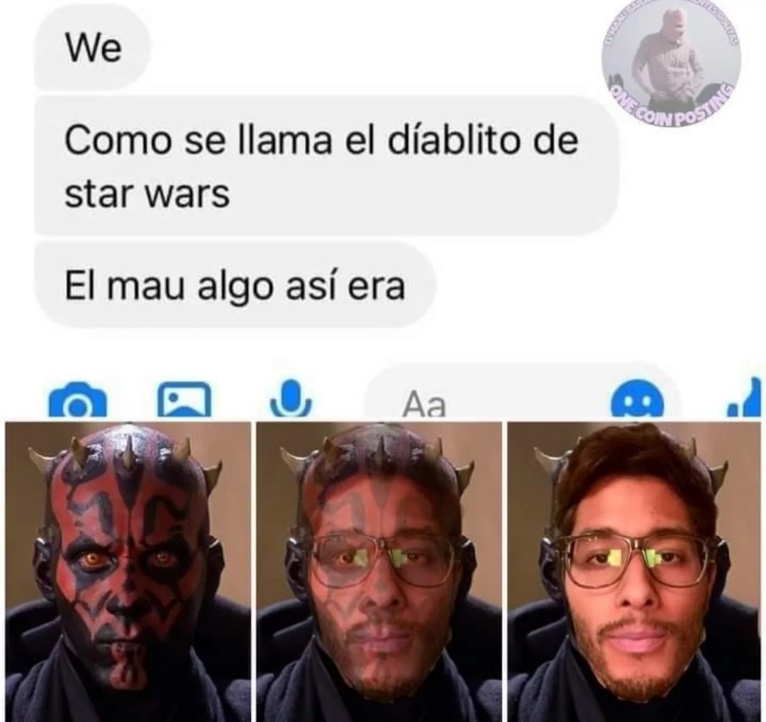 Darth maau - meme