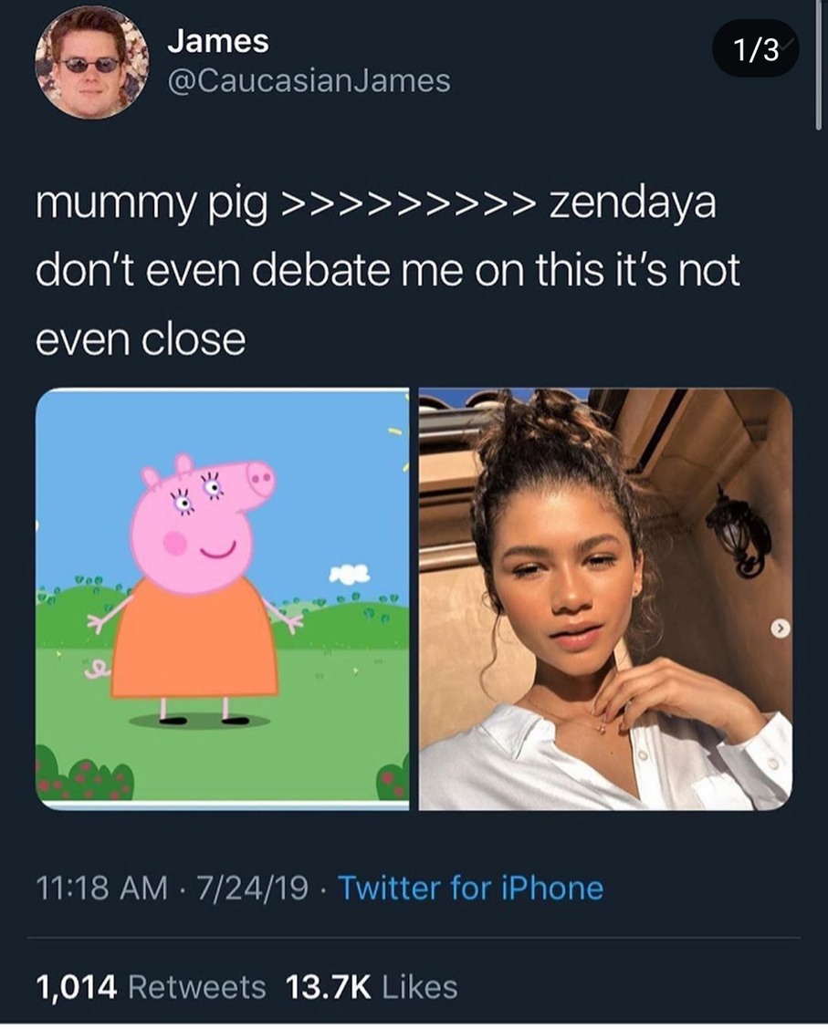 Mummy pig is  - meme
