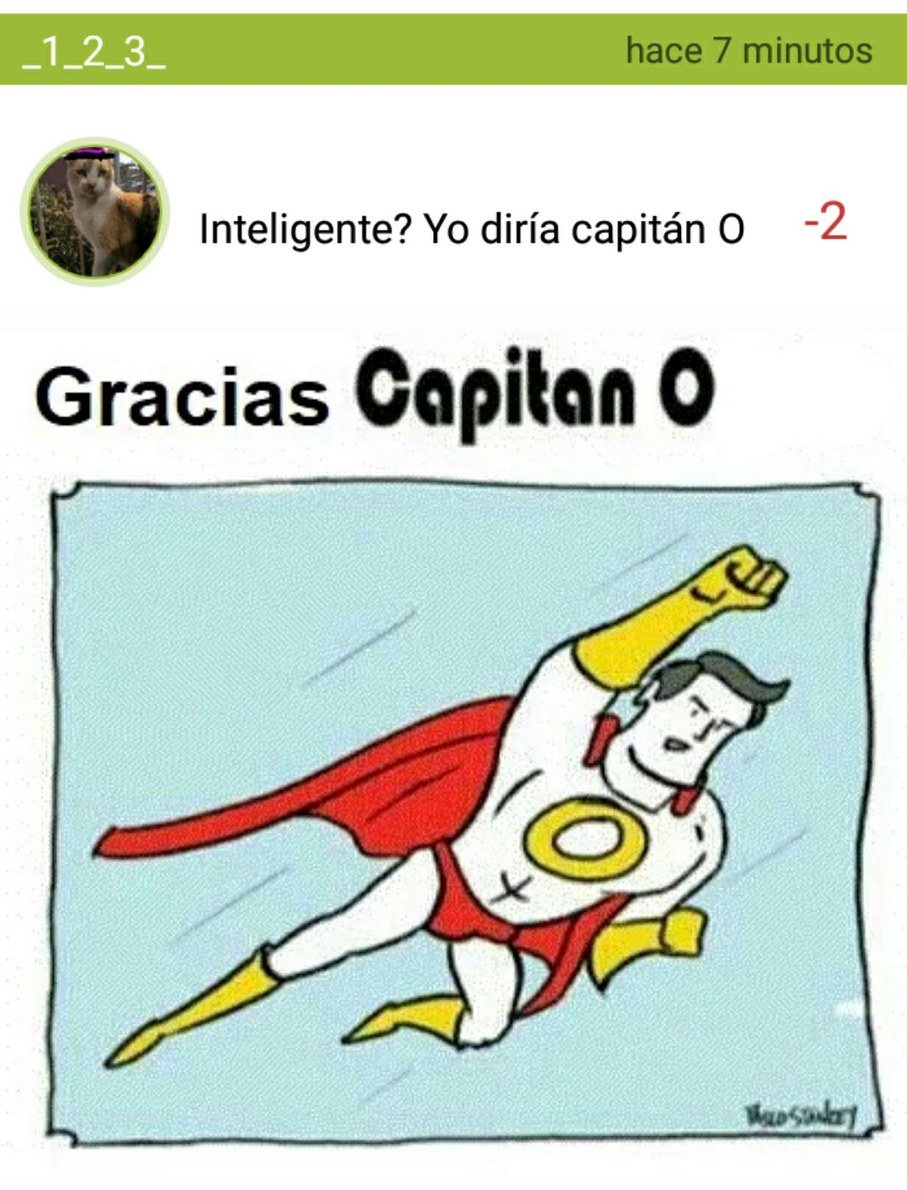 Capitán O - meme