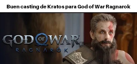 Casting raro para Kratos en God of war ragnarok - meme