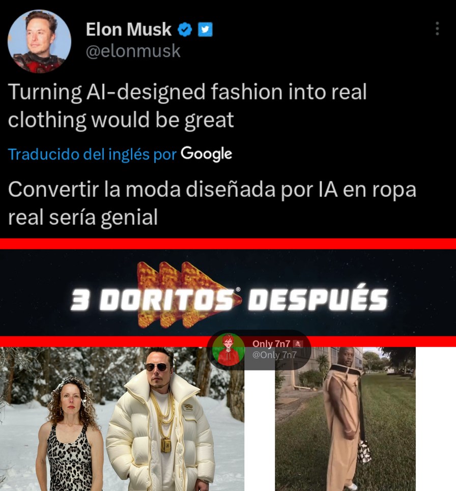 Elon Musk y la IA - meme