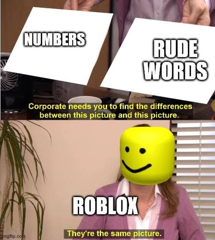 Only in Roblox - Meme by Anochel :) Memedroid