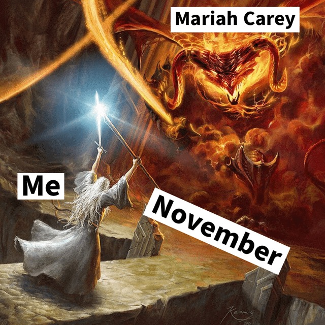 Mariah Carey November 20 meme