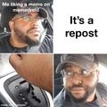 No reposts on my page
