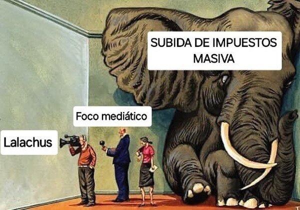 Subida gorda de impuestos en españa este año - meme