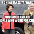 This turd is bought and paid for my his Chinese brides homeland 25 million to be exact