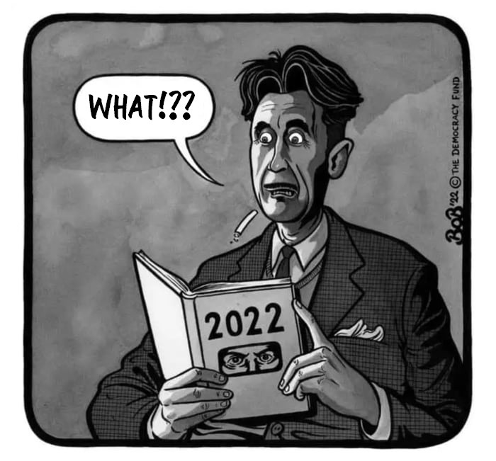 Orwell reading 2022 - meme