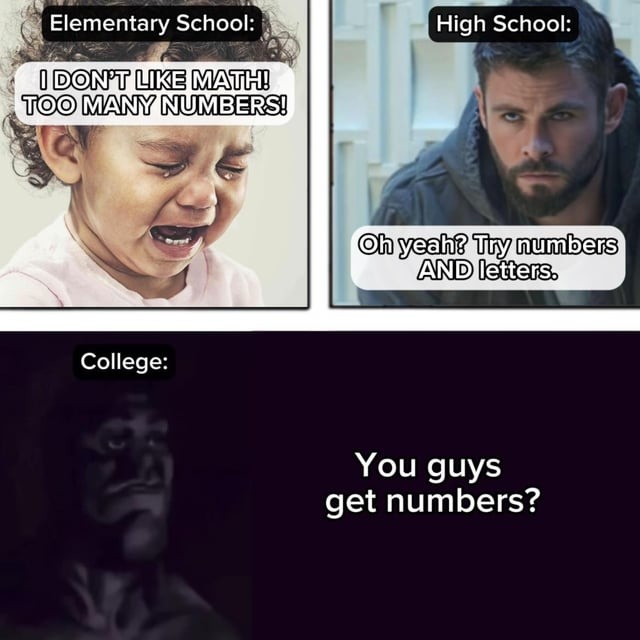 Maths - meme