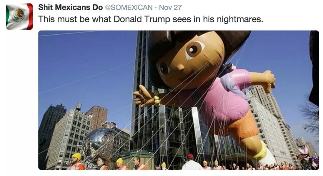 Donald trump must have some messed up nightmares - meme