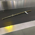 Somebody checked in a stick at the airport