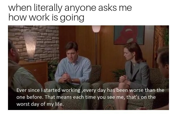 Work work work - meme