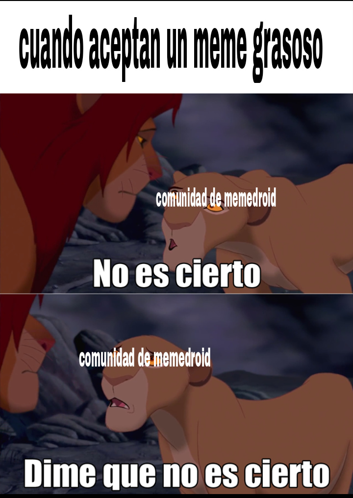 La realidad - meme