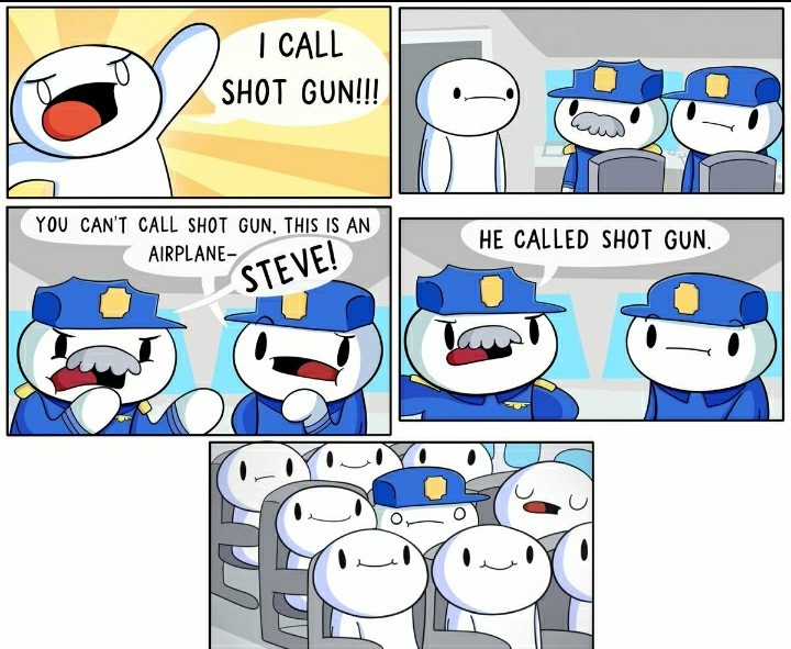 He Called Shotgun - meme
