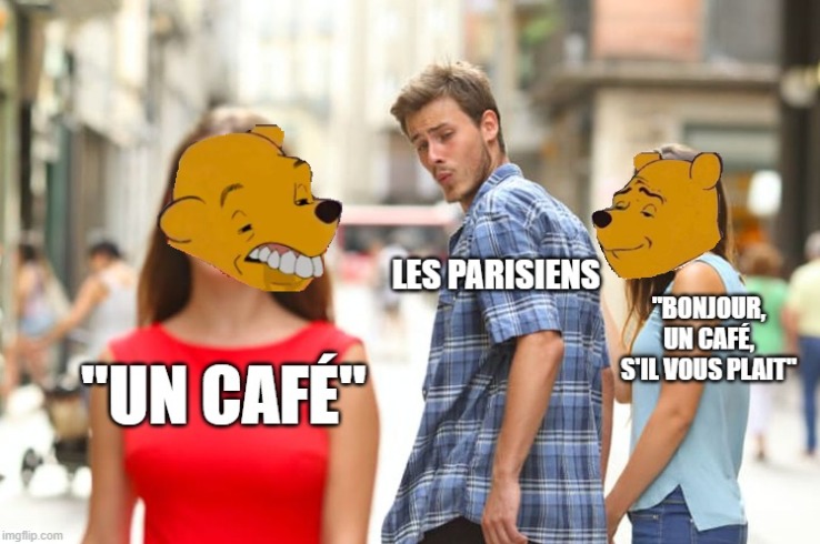 "T'es poli ou t'es pas poli" - meme