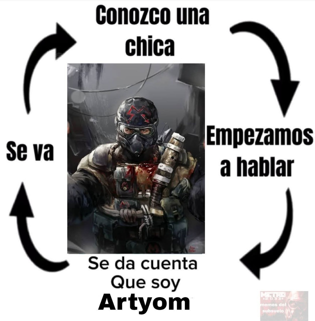 El metro god - meme