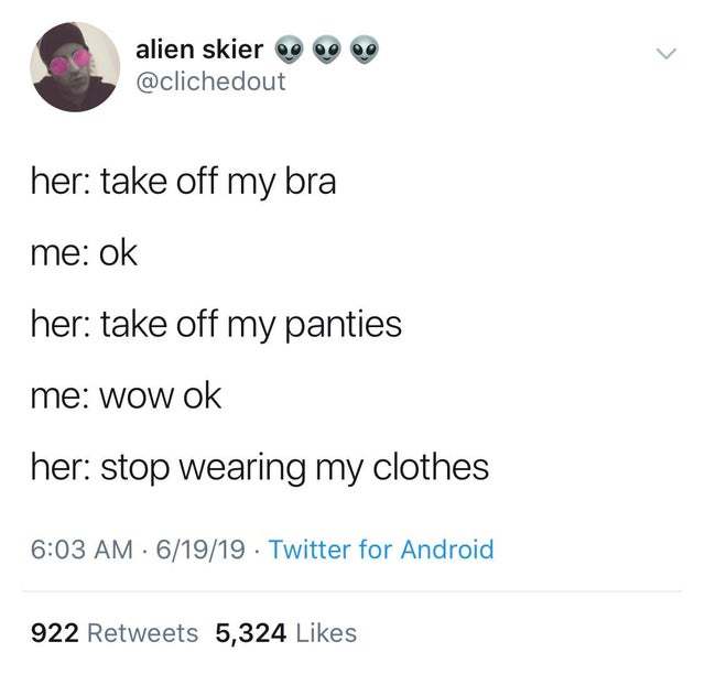 Take off my bra - meme