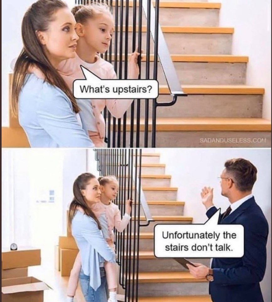 stairs - meme
